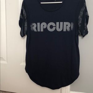 Blue Ripcurl Flowy Top